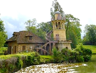 Hameau de la Reine, à Versailles.